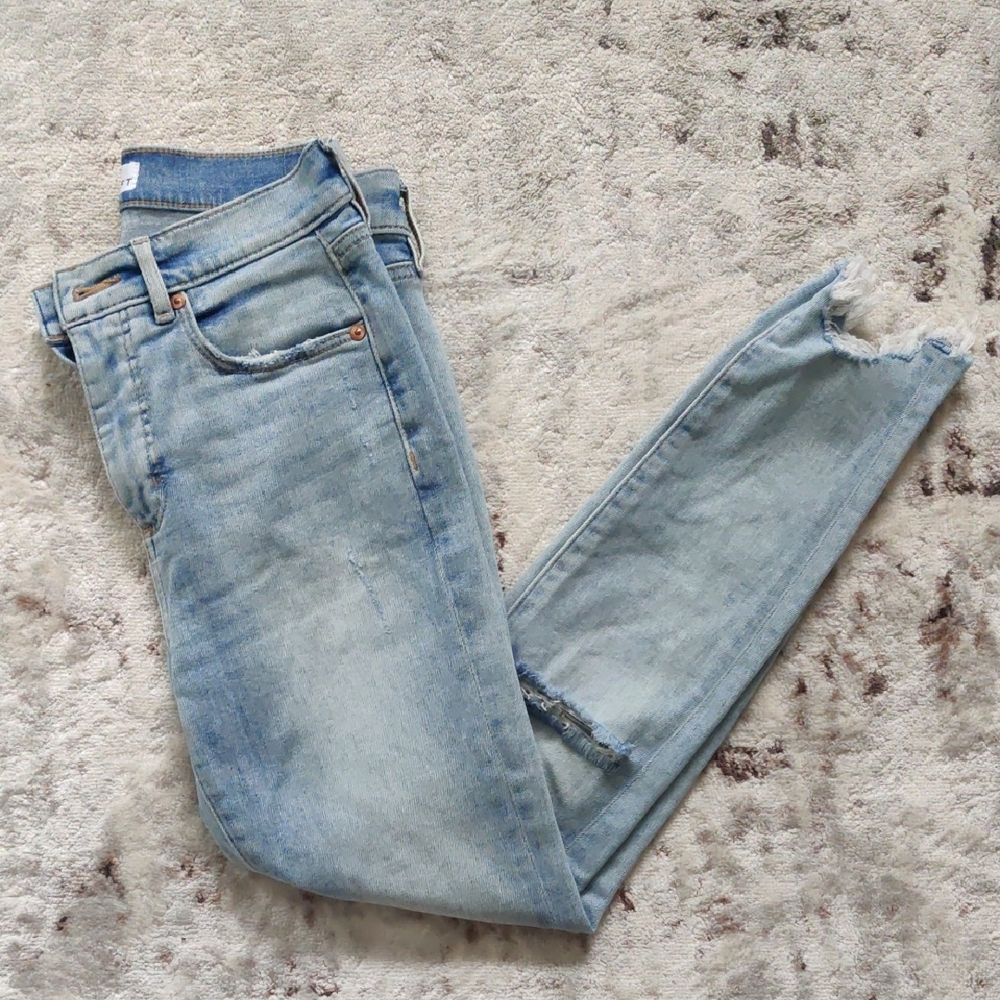 LOFT Light Blue Skinny Jeans